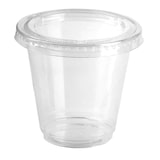 thumbnail of PACKNWOOD - 1200u - Combo Tarrina PP + tapa PET plana  H62mm 165ml