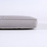 thumbnail of Pack 2 cojines para sillas de jardín, Forma curva, color piedra, Tamaño 45x47x5 cm, Repelente al agua, Desenfundable