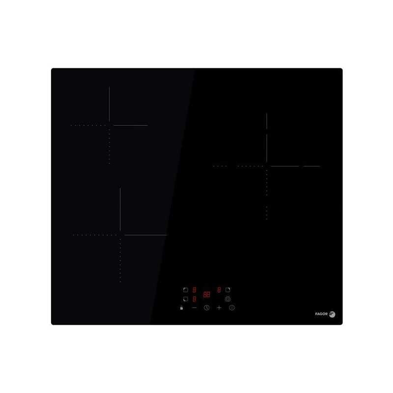 Table de cuisson vitrocéramique FAV3536 verre vitrocéramique noir 59 x 6 x 52 cm Fagor