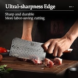 thumbnail of XinZuo - Damast-Hackbeil - B27 Yi Serie