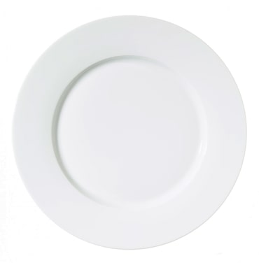 METRO Professional Plato para entrantes Fine Dining, porcelana, Ø 19 cm, blanco, 6 unidades