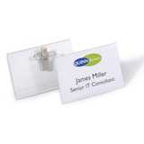 thumbnail of DURABLE Namensschild 54x90mm mit Kombiklemme Pckg. à 50