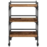 thumbnail of vidaXL Keuken Trolley Oud Hout 50 x 35 x 75.5 cm Bewerkt hout