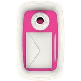 thumbnail of Aufbewahrungsbox MyBox Klein A5 mit Deckel ABS weiß/pink Packung mit 4 Stück