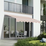 thumbnail of Wasabi - Toldo Exterior Enrollable 3x2,5 Arena - Lona Poliéster – Estructura Aluminio Inclinación Regulable