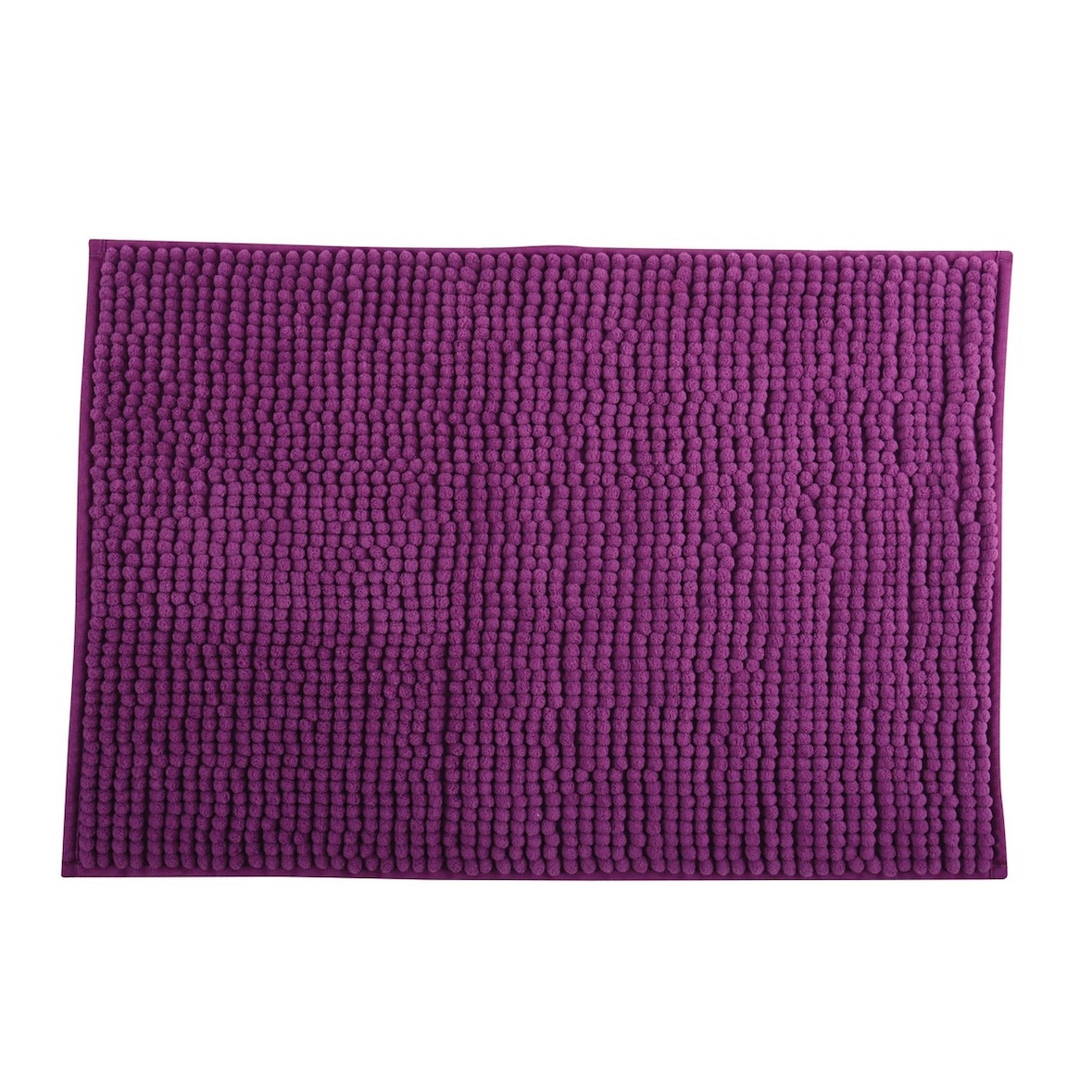 WellHome - Tappeto da bagno in microfibra 40x60 cm colore Viola - Oruga