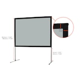 thumbnail of celexon Faltrahmen Leinwand Mobil Expert 203 x 152cm, Rückprojektion