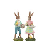 thumbnail of Hasen-Paar "Mann & Frau" 12 cm