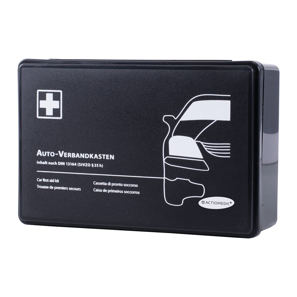 KFZ Verbandskasten DIN 13164 Schwarz