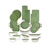 thumbnail of Tarrington House Tapas Löffel Noromi, Porzellan, 12.2 cm, grün