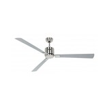 thumbnail of Deckenventilator mit WLAN CasaFan ECO NEO III 152 cm 942333 W Motor aus gebürstetem Chrom / Wendeflügel Weiß und Hellgrau