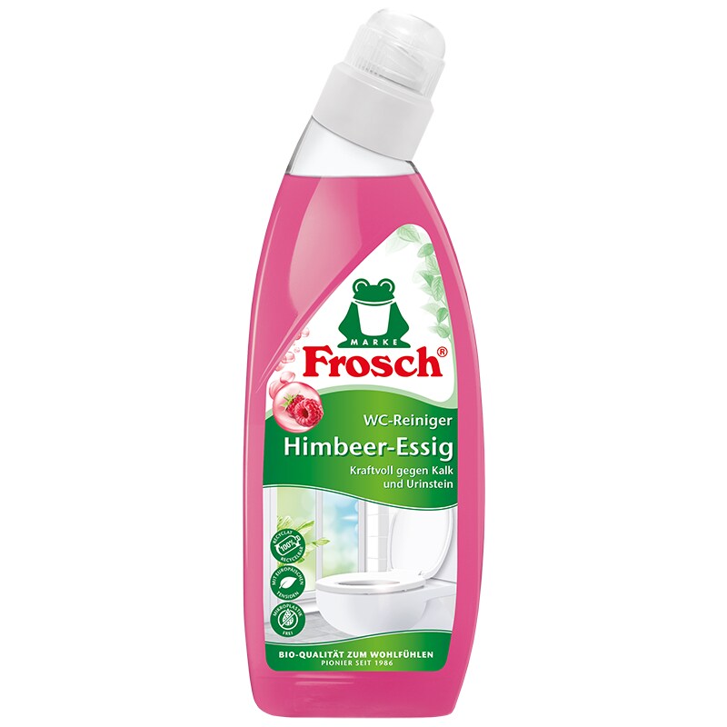 Frosch® Himbeer-Essig WC-Reiniger 750ml Flasche
