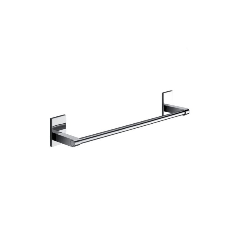 Emco Arte portasciugamani 1 Braccio Rigido Cromato, Metallo, Grigio