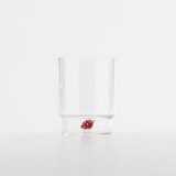 thumbnail of Zafferano Teca Frutta - Conjunto de 6 copos de vidro borossilicato com morango - Copo de 35 cl com fundo duplo, decorado à mão e fácil de lavar