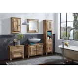 thumbnail of SIT Möbel Hochschrank massives Mangoholz | L 46 x B 30 x H 187 cm | natur | 02508-01 | Serie FRIGO