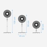 thumbnail of Ventilador de Pie Silencioso Blanco 25W | UNIVERSALBLUE