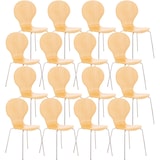 thumbnail of 16 x Stapelstuhl DIEGO natura