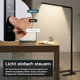 thumbnail of LUXULA LED Stehleuchte LX700136 45 W 4000 K neutralweiß schwarz