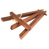 thumbnail of APS 71520 Chevalet de table bois avec une étiquette 13,5 x 10 cm, H 19 cm