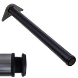 thumbnail of Tischbeine höhenverstellbar Ø60mm Schwarz Matt für Schreibtisch Esstisch Länge 710mm