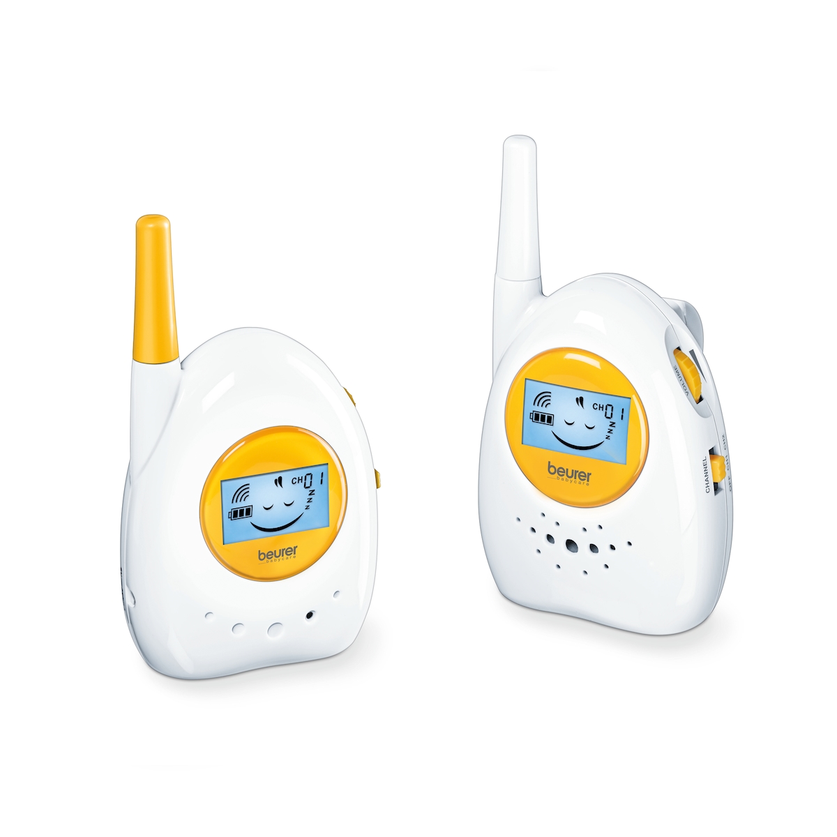 Beurer BY 84 Babyphone mit Eco+ Mode & VARTA AAA Akkus