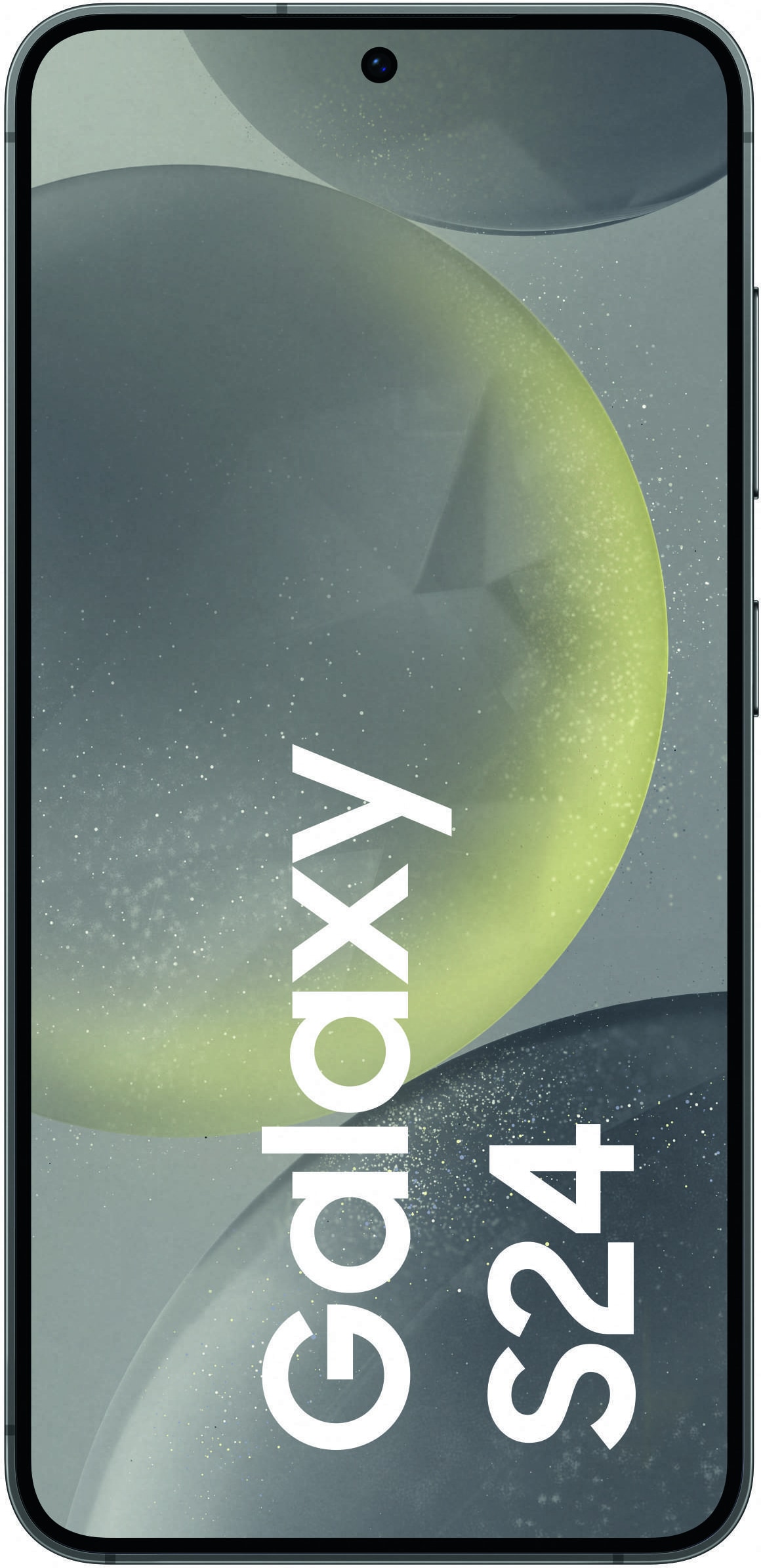 Ein Smartphone mit einem Bildschirm.