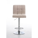 thumbnail of Taburete de Bar Peru en Tela Crema