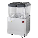 thumbnail of GastroHero Getränkespender ECO 2x12 Liter Saftspender Doppel Kaltgetränkespender mit Rührwerk Getränkekühler für Saft Eistee Limonade +5 bis +12 °C