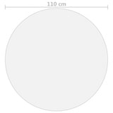 thumbnail of Tafelfolie Mat PVC 1 | vidaXL: Afmeting - 110 cm 2 mm