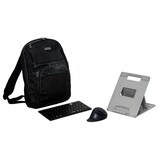 thumbnail of Kensington KIT Il Tuo Ufficio Nello Zaino - Zaino, Tastiera, Mouse Wireless, Supporto per PC, per lavorare da Casa, in Ufficio e in Viaggio, 392415116