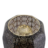 thumbnail of Securit® Lampe de table LED sans fil "Marrakech" - Noir/Doré - Intérieur/Extérieur - Câble magnétique inclus