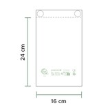 thumbnail of MONOUSO - Flachbeutel Markt Block Home Compost “Classic” 16x24cm 12µm (100 Stück)