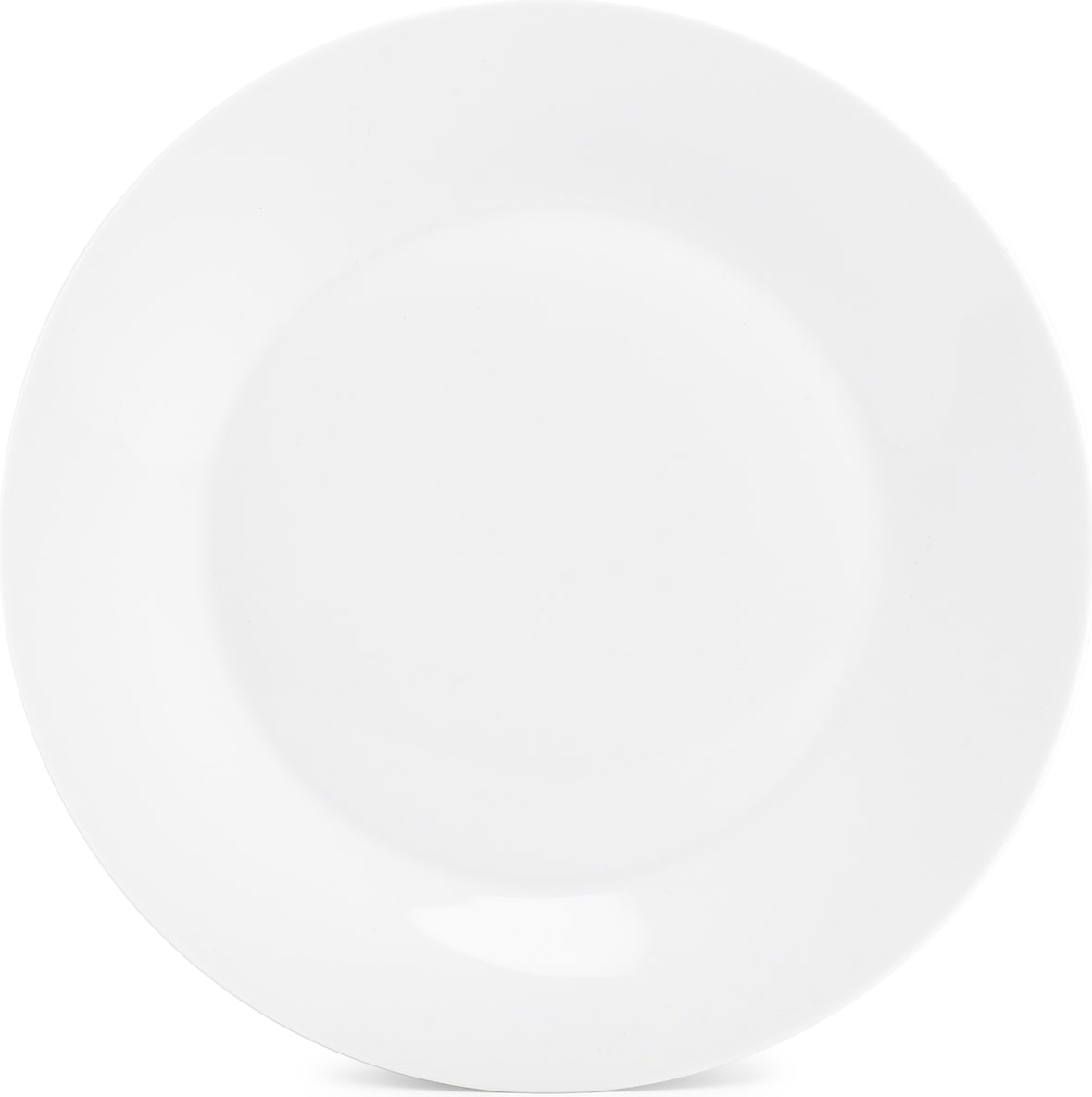 BONBISTRO Teller flach 24cm Basic White - 6 Stück