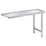 thumbnail of EURAST - Table d'entrée/sortie du lave-vaisselle lisse et central - 600x600x850 mm - 16660SCS