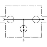 thumbnail of DEHN 929045 DGA AG N Überspannungsschutz-Zwischenstecker Überspannungsschutz für: DVB-C, Kabel (Koax