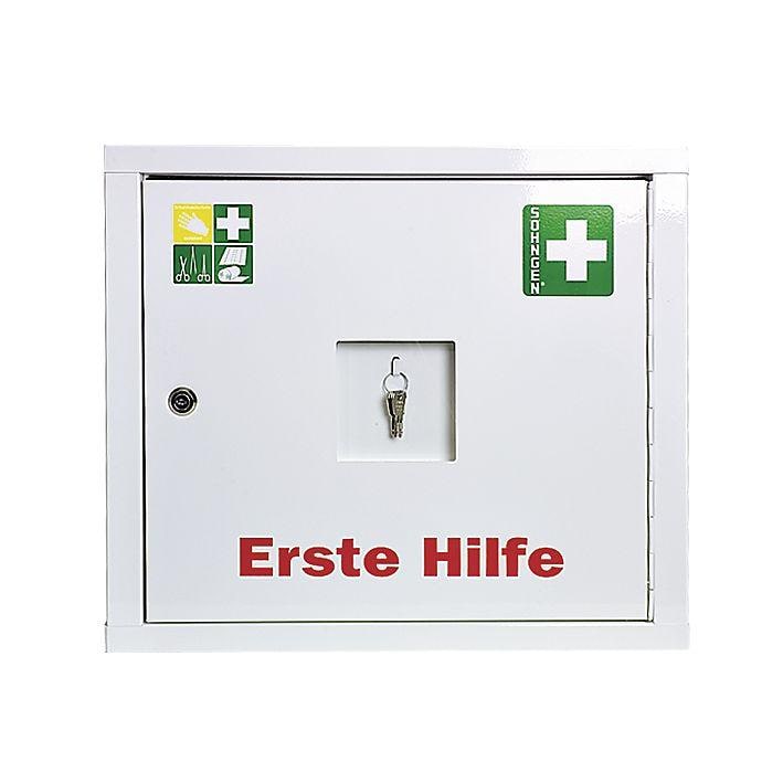 Juniorsafe Verbandschrank Norm DIN 13157 weiß