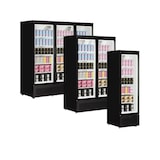 thumbnail of Vitrine murale négative 1 porte vitrée - 390 L | Tefcold - Atom Maxi F1DB - LED