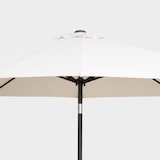 thumbnail of Parasol Cuadrado 250x250 cm Aluminio Antracita Tela Natural 180g