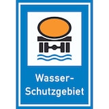 thumbnail of Wasserschutzgebiet Schild A2 (420x594mm)
