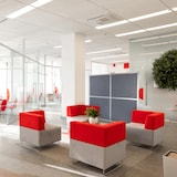 thumbnail of Pared divisoria acústica / pared móvil FLEXMIUT MODUL 167x192 PET gris hjh OFFICE