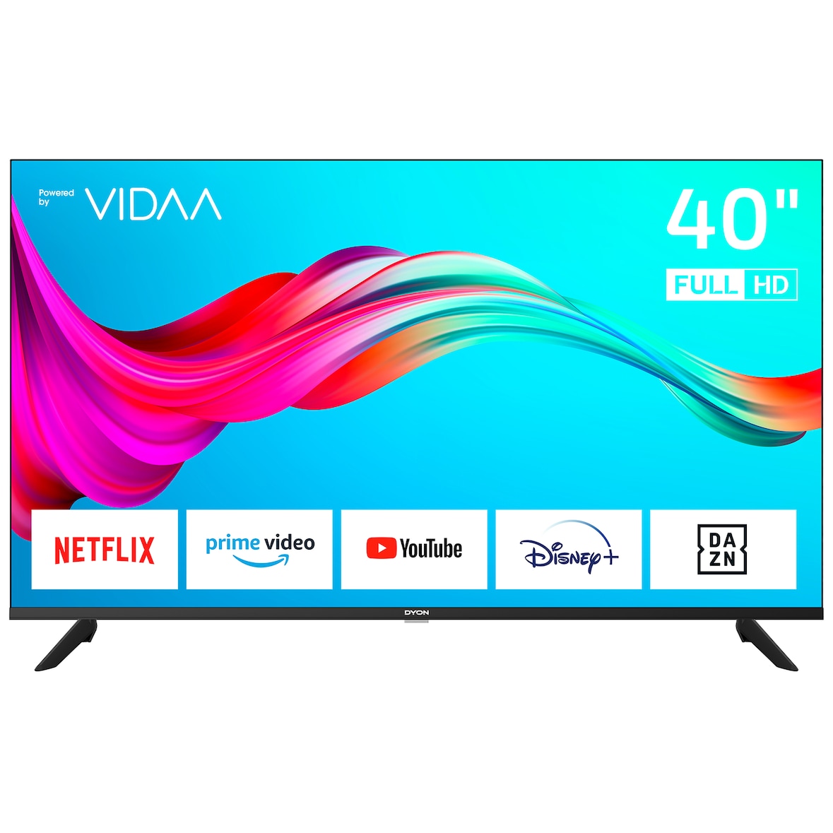 DYON Smart 40 VX-2 Smart LED TV 40 Zoll (100cm), 1.920 x 1.080 Full HD, Hotelmodus, Smart Portal, Triple Tuner, CI+, LAN & WiFi