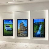 thumbnail of Wandmontierter Werbemonitor – Digitales Werbedisplay, Kundenstopper mit automatischem Media Player für gewerbliche Nutzung, 50 Zoll /GGJ50B/