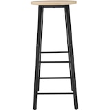 thumbnail of tectake 2 tabourets de bar Keynes - Bois clair industriel, Chêne Sonoma -404349