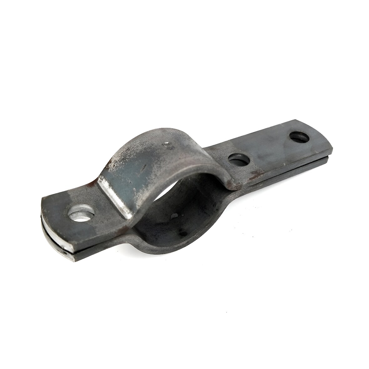 Rohrschelle nach DIN 3567 Form B aus Rohstahl, Klemmbereich:125-133 mm