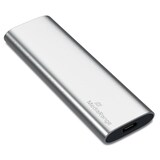 thumbnail of MediaRange MR1100 externes USB Type-C® Laufwerk SSD - 120 GB, silber