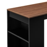 thumbnail of Helloshop26 - Table de bar avec rangement bistro haut 110 cm noir et effet noyer 03_0006192