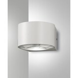 thumbnail of Lámpara de pared LED para exteriores Lao, 12 W, 1080 lm, luz blanca de 3000 K, en aluminio y cristal, IP65. Diseño moderno y elegante.