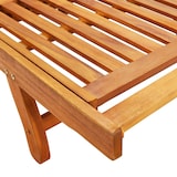 thumbnail of Tumbona de jardín con cojín madera maciza de acacia A67