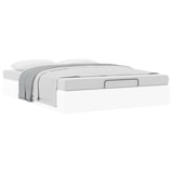 thumbnail of vidaXL Ottoman-Bett ohne Matratze Weiß 140x190 cm Kunstleder