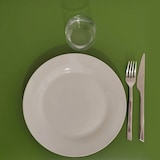 thumbnail of Restootab - 70x70cm tafel - groen Bazila model
